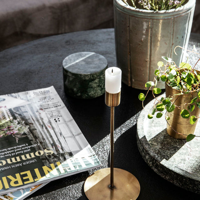 Kerzenhalter Anit Gold L - House Doctor