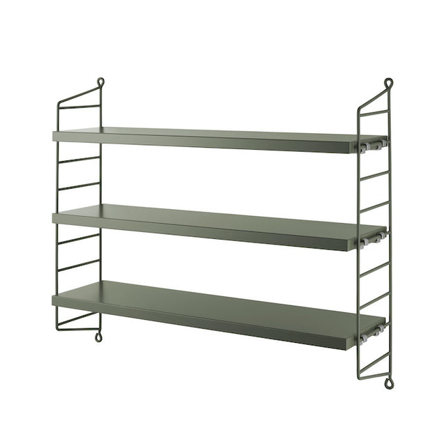 String Pocket Wandregal Sage - String Furniture