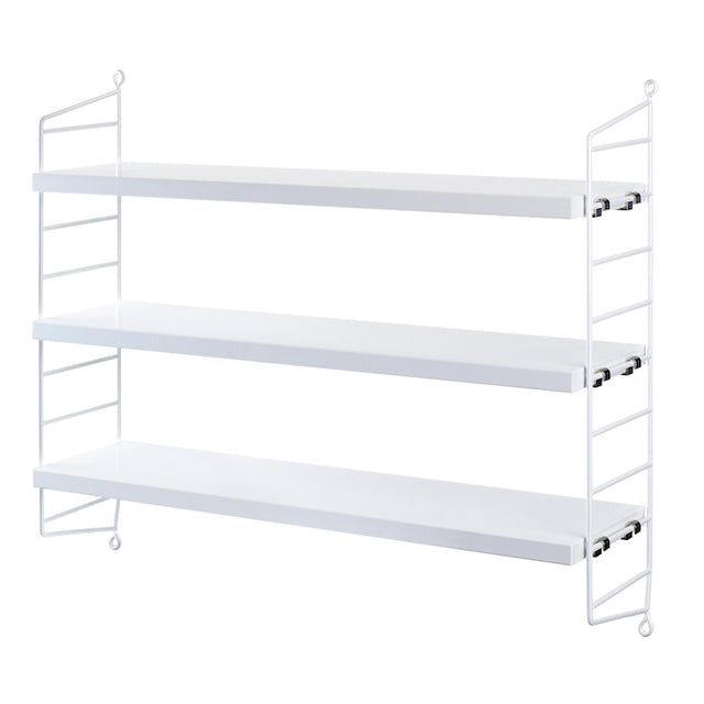 String Pocket Wandregal Weiss - String Furniture