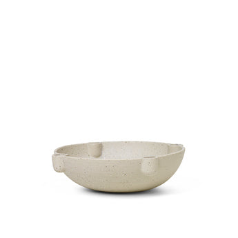 Adventschale Bowl Kerzenhalter grey - ferm LIVING