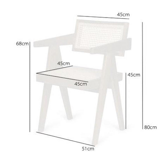 Office Chair mit Wiener Geflecht - Detjer