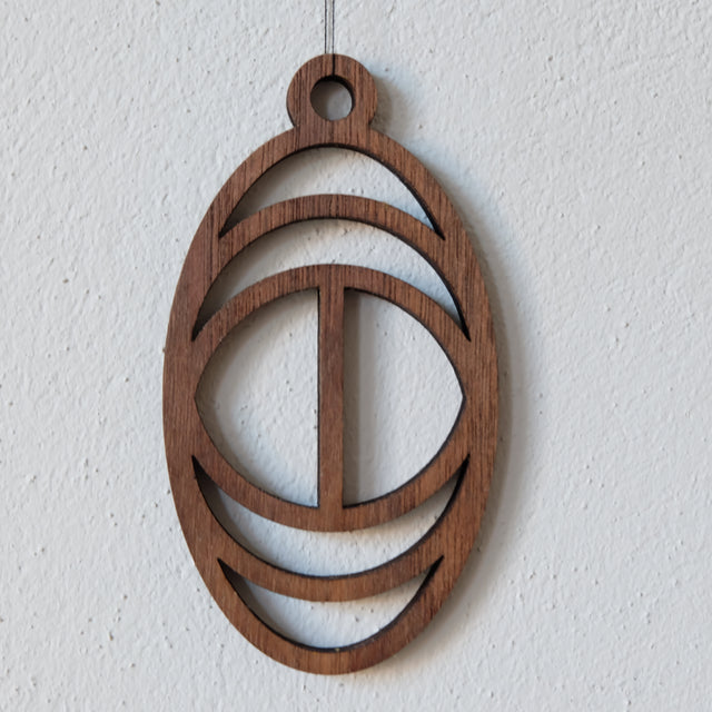 Oster Ornamente (5er Set) - Osterschmuck aus Holz - DesignWe.Love