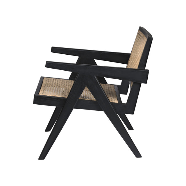 Sessel Easy Lounge Chair mit Wiener Geflecht - Detjer