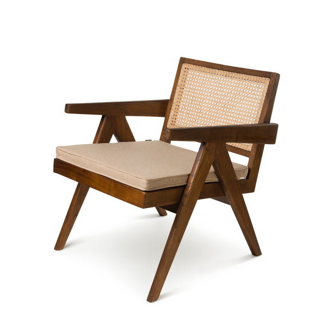 Sessel Easy Lounge Chair mit Wiener Geflecht - Detjer