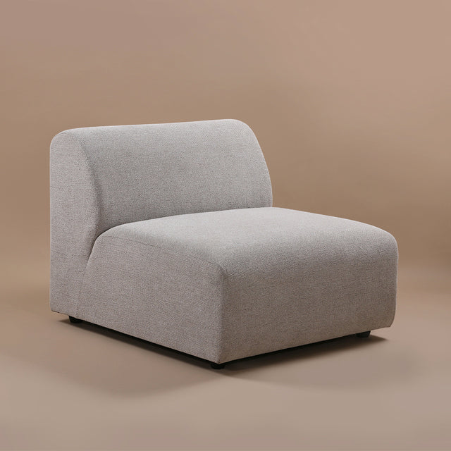 Modulares Sofa Element Jax Sneak hellgrau - HK Living