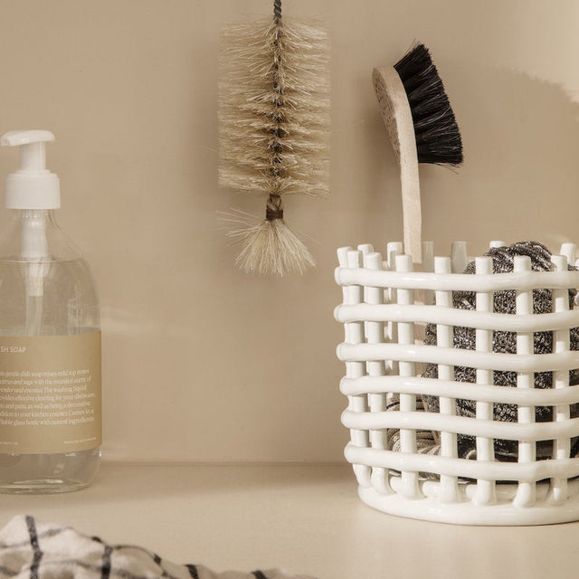 Ceramic Basket small - ferm LIVING