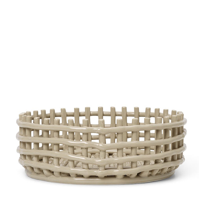 Obstkorb Ceramic Centerpiece Cashmere - ferm LIVING