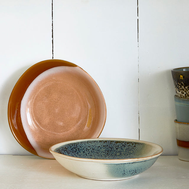 Curry Bowl 2er-Set 70s Ceramics Mist - HK Living