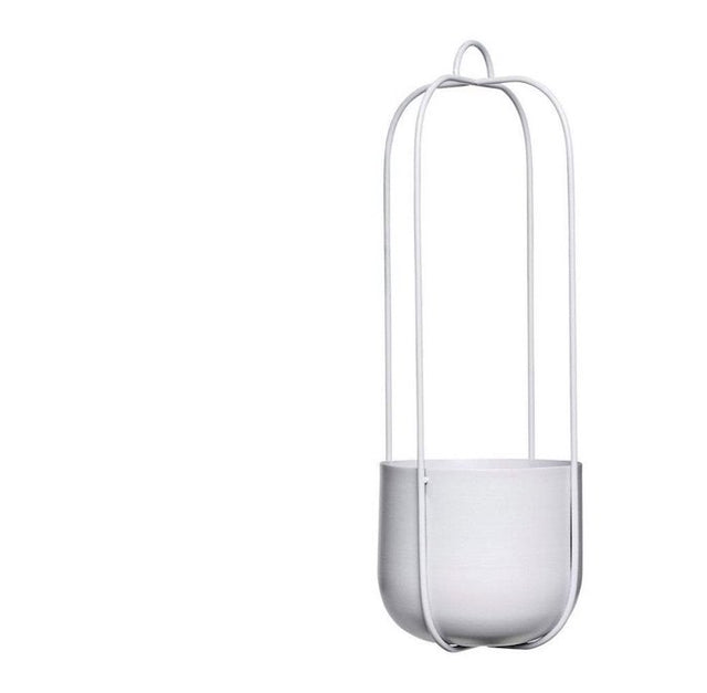 Lotus Blumenampel Einzeln aus Metall