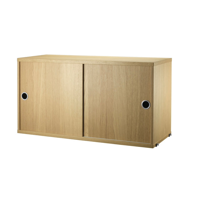 Schrank mit Schiebetüren 78x30cm - String Furniture