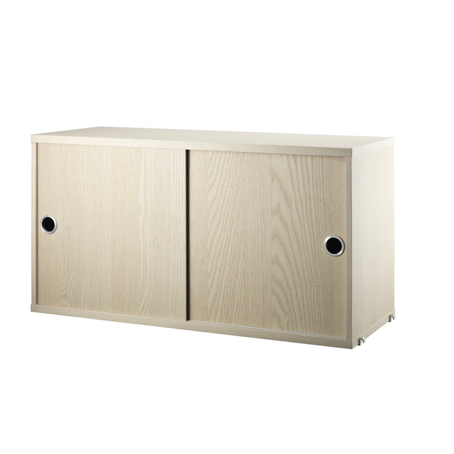 Schrank mit Schiebetüren 78x30cm - String Furniture