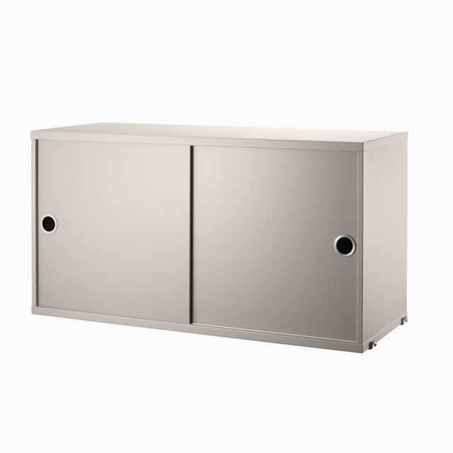 Schrank mit Schiebetüren 78x30cm - String Furniture