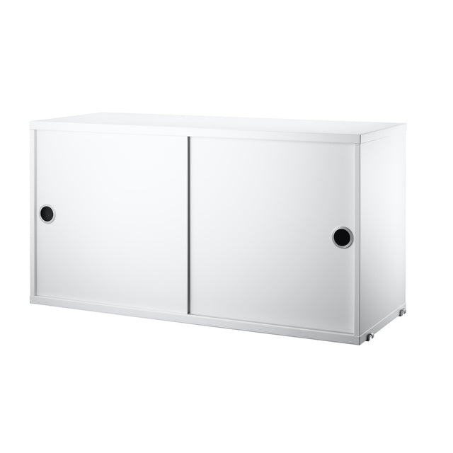 Schrank mit Schiebetüren 78x30cm - String Furniture