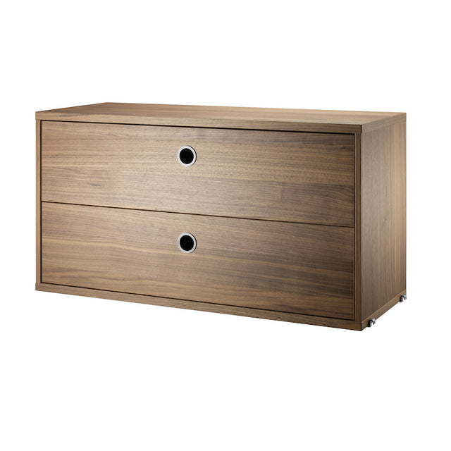 Schrank mit Schubladen 78x30cm - String Furniture