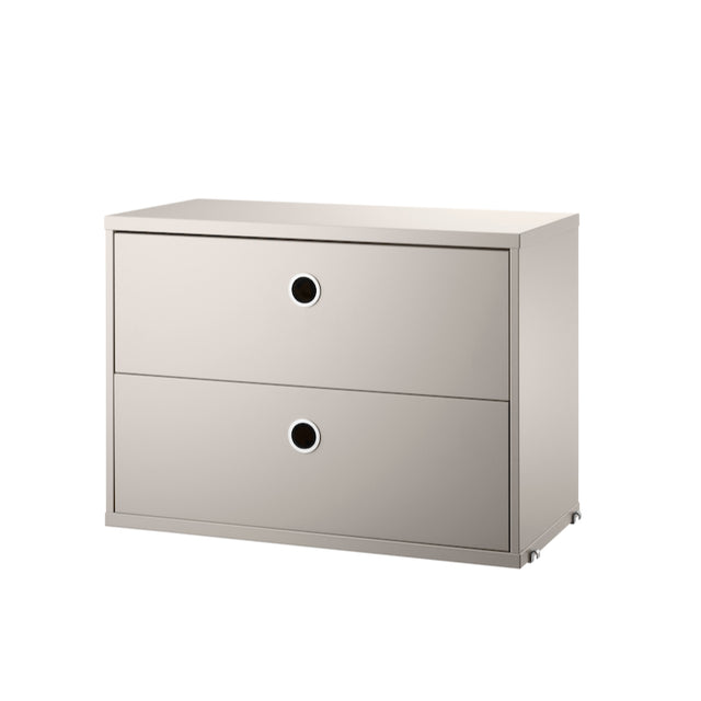 Schrank mit Schubladen 58x30cm - String Furniture