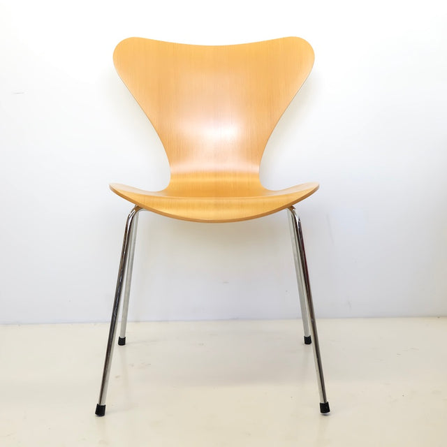 Vintage Stuhl 3107 Buche - Arne Jacobsen für Fritz Hansen