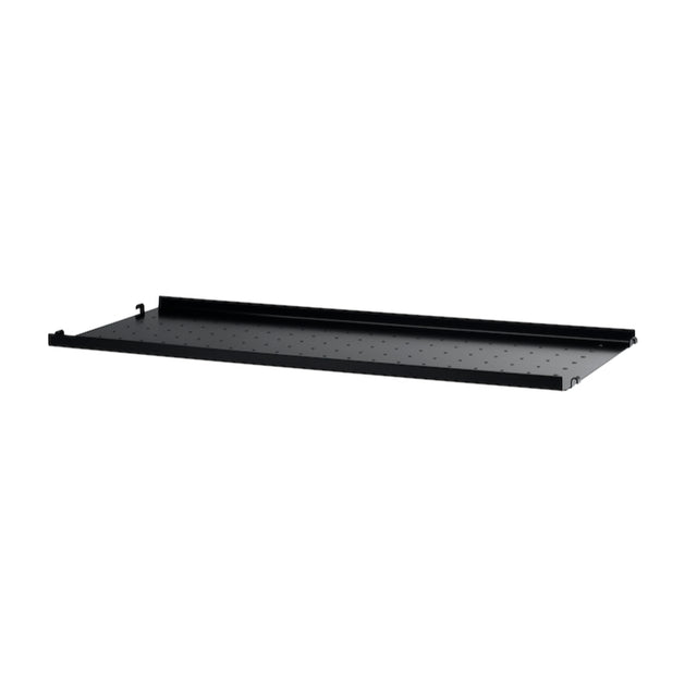 Regalboden aus Metall mit niedrigem Rand 78x30cm - Regalsystem - String Furniture