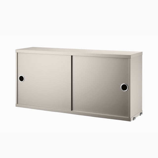 Schrank mit Schiebetüren 78x20cm - String Furniture