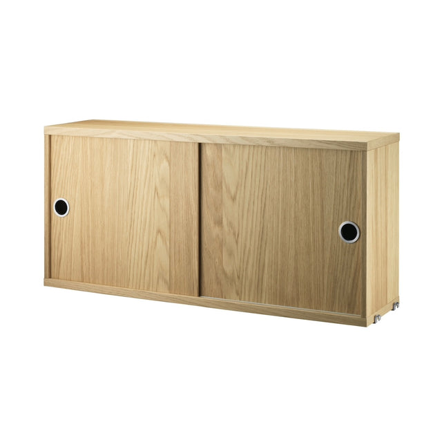 Schrank mit Schiebetüren 78x20cm - String Furniture