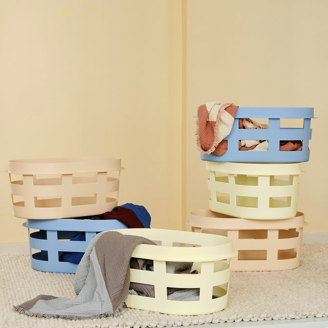 Wäschekorb Basket Soft Yellow - HAY