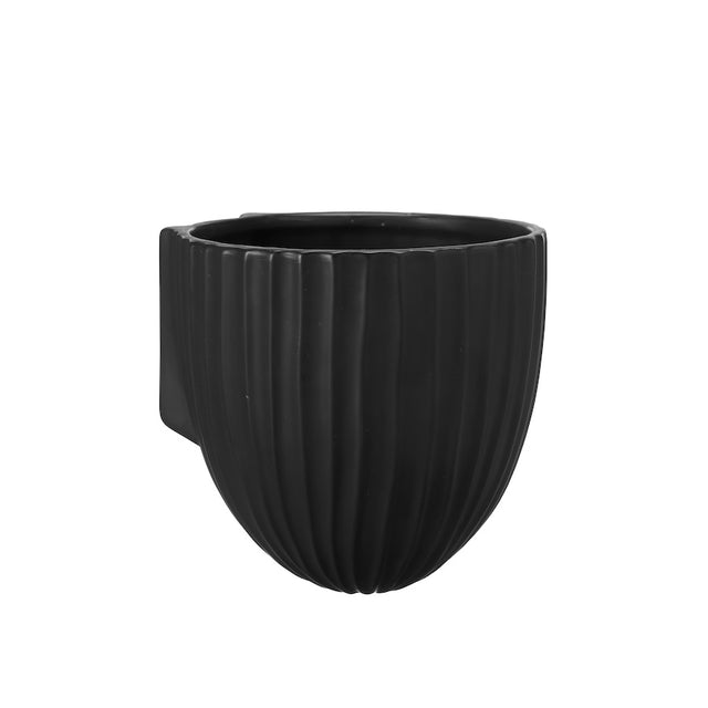 Wandblumentopf Sigrid Schwarz  - Wikholm Form