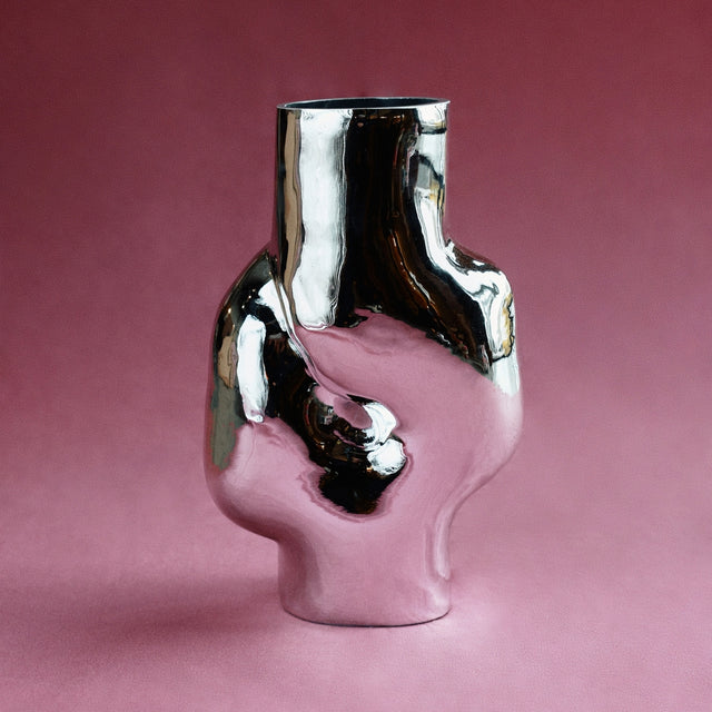 Vase Chrom Gleam - HK Living