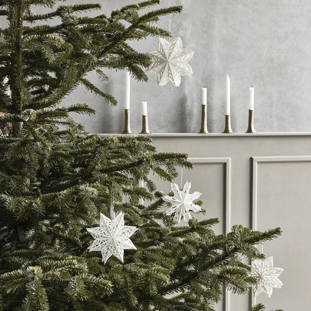 Christbaumschmuck Snowflake, 4er Set - House Doctor - Weihnachten 2024