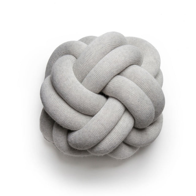 Knoten Kissen Knot White Grey - Design House Stockholm