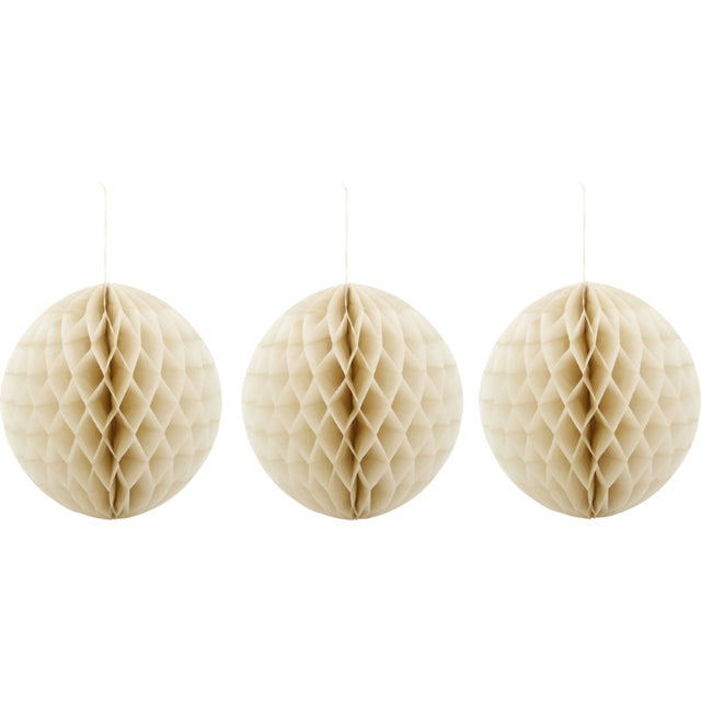 Weihnachtsdeko Ornamente 3er-Set Orb Ivory - House Doctor - Weihnachten 2025