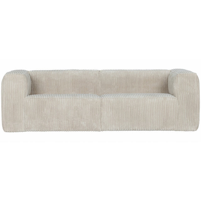3,5 Sitzer Sofa Bean Ribcord Natur - WOOOD
