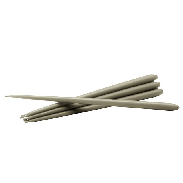 Kerzen im 6er Set Ø 1,3 cm - Stoff Nagel