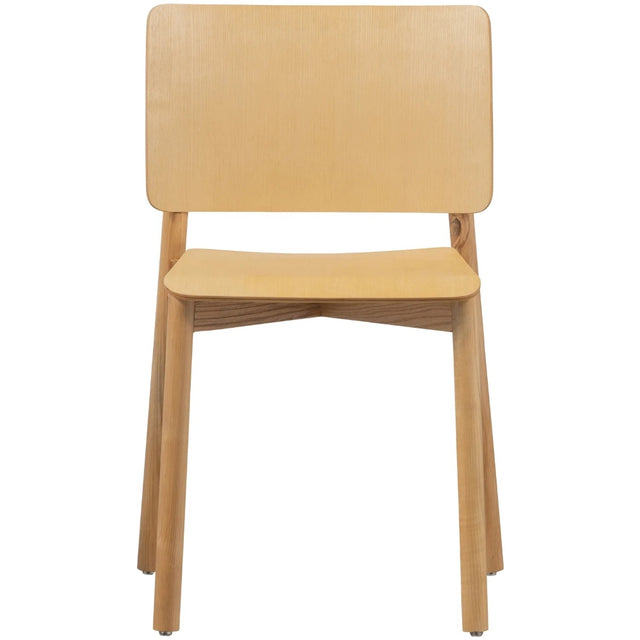 Esszimmerstuhl Holz Karel (2er Set) - Woood