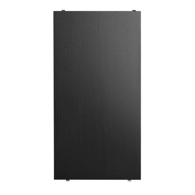 String Regalboden 58×30cm Esche Schwarz – Regalboden für das String Regalsystem