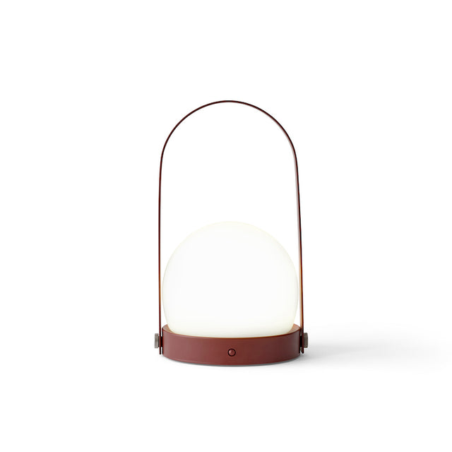 Carrie Table Lamp, portable Tischlampe in Burned Red - Audo