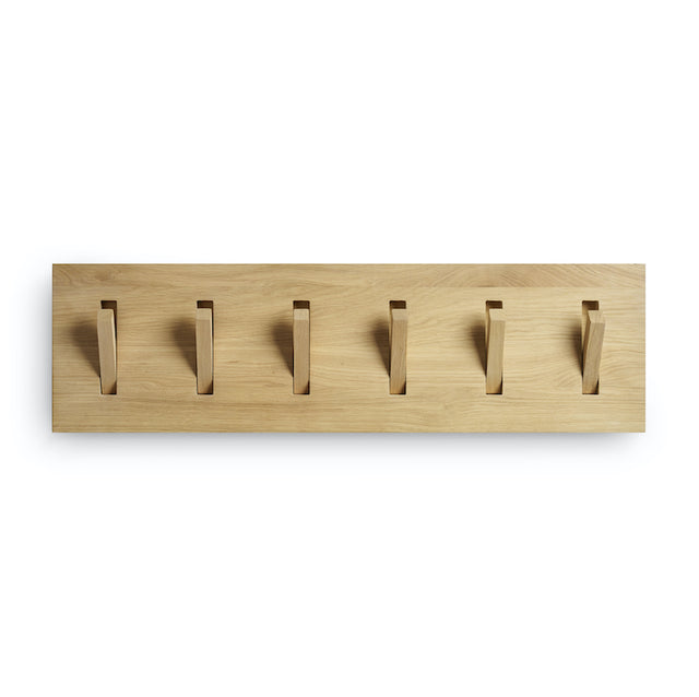Utilitile Wandgarderobe Eiche Natur 6 Haken - Ethnicraft