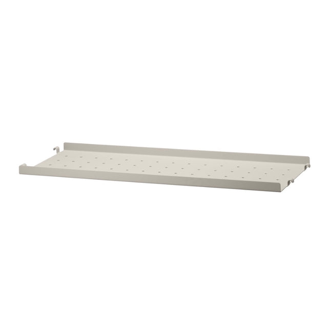 Regalboden aus Metall mit niedrigem Rand 58x20cm - Regalsystem - String Furniture