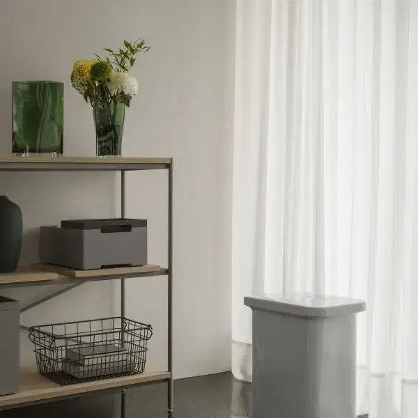 Keramikhocker TOKI T-Shape Lily White - blomus