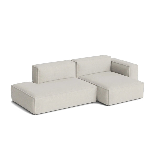 HAY Mags Soft 2,5-Sitzer Sofa mit abnehmbarem Bezug, Kombination 3 rechts, Bezug Story 102