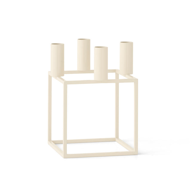 Kubus 4 Ivory Kerzenhalter - Audo