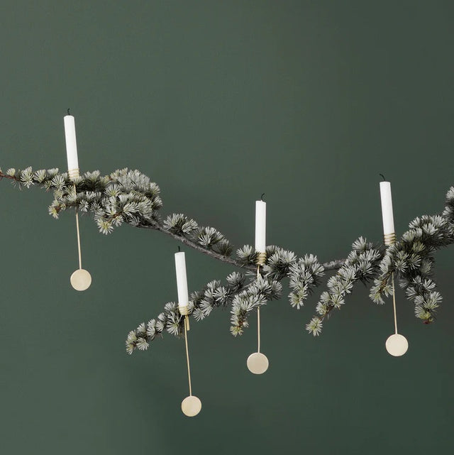 Baumkerzenhalter Weihnachtsbaum (4er Set) - ferm LIVING