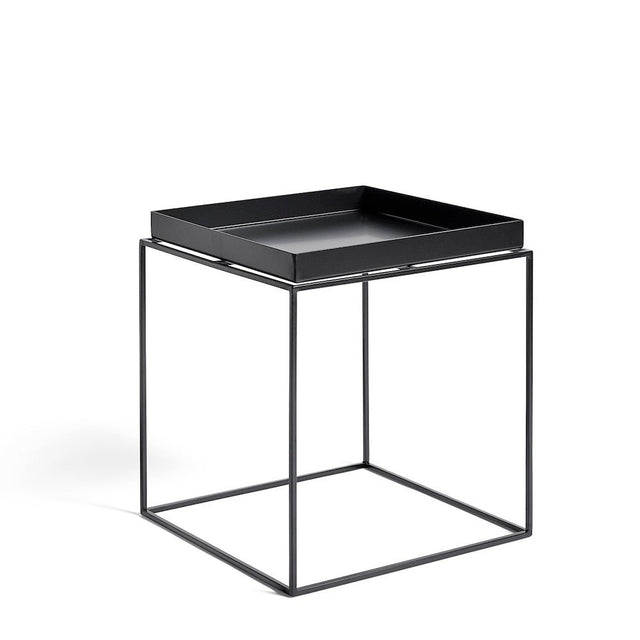 Beistelltisch Tray Table HAY Black 40x40x44cm