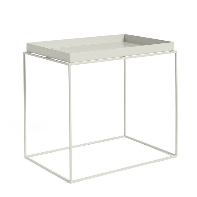 Beistelltisch Tray Table HAY Warm Grey 40x60x54cm