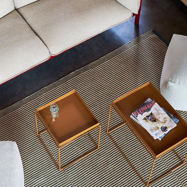 Beistelltisch Tray Table Toffee Ansicht von Oben- HAY - DesignWe.Love