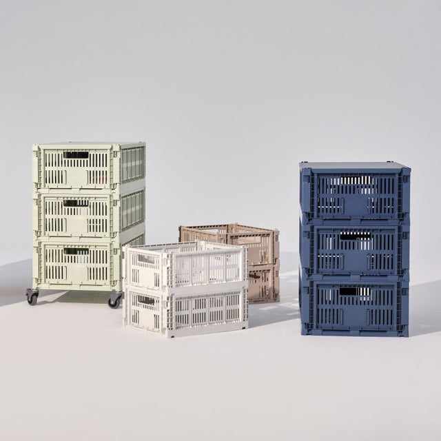 Storage box Color Crate - HAY