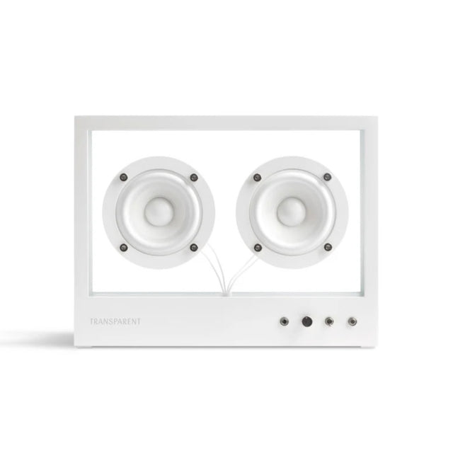 Transparent Speaker Small Weiß - Bluetooth Lautsprecher Box