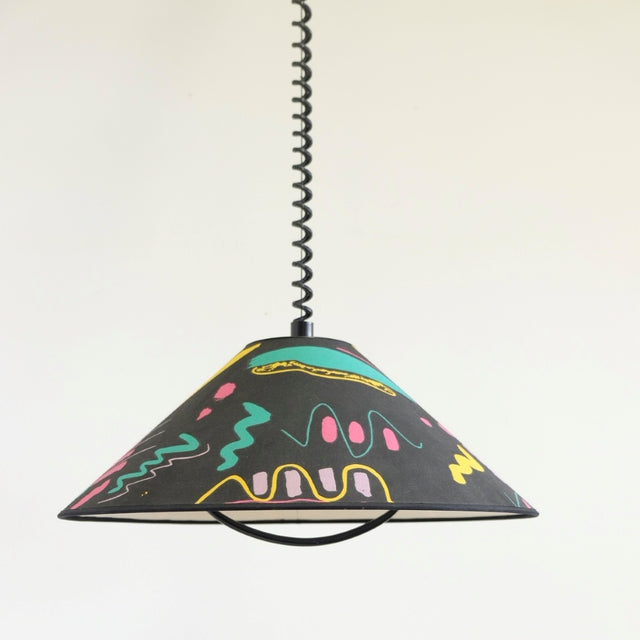 Postmoderne Lampe im Memphis Milano Stil der 1980er - Vintage Lampe - DesignWe.Love