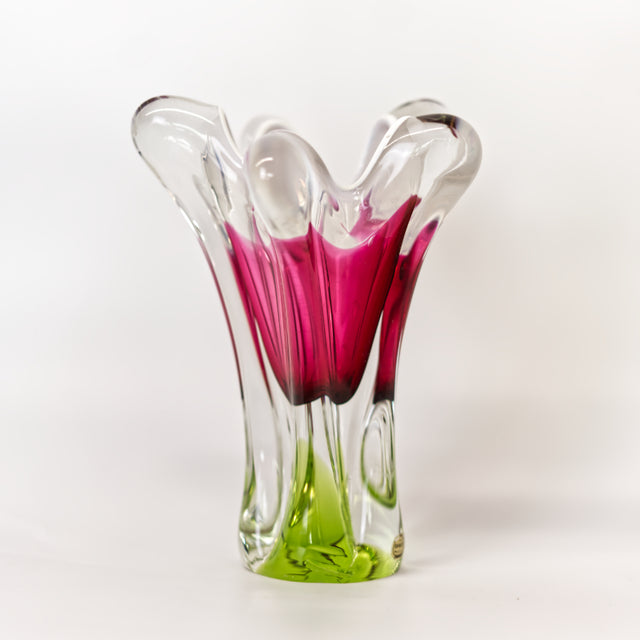 Vintage Vase 24 - Josef Hospodka für Chribska Glassworks