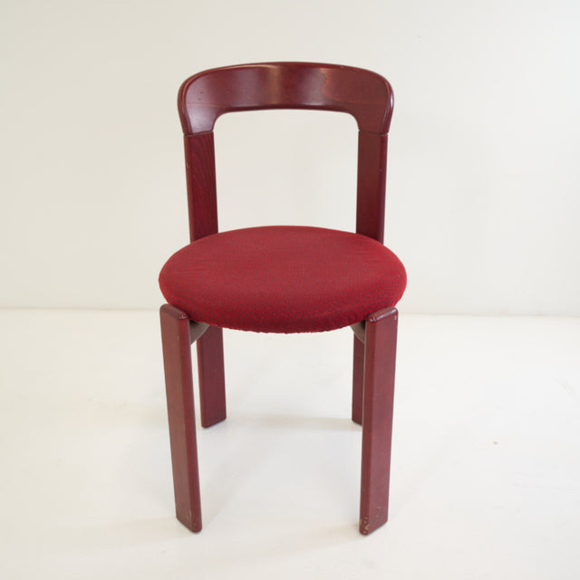 Rey Chair Rot - Vintage Stuhl - DesignWe.Love