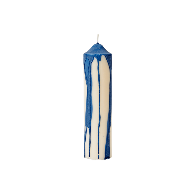Stumpenkerze Dryp Pillar Candle H20 - ferm LIVING