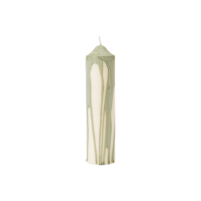 Stumpenkerze Dryp Pillar Candle H20 - ferm LIVING